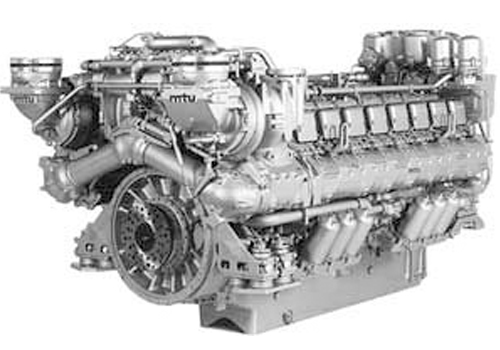 MTU 396 engine