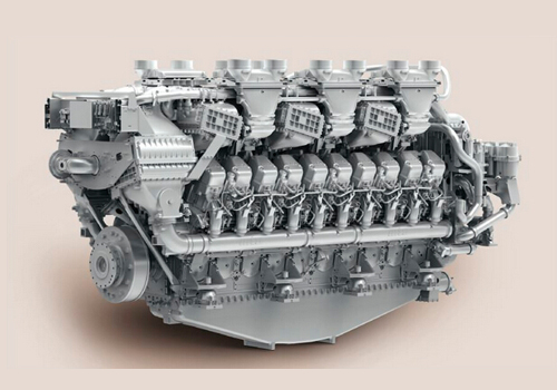 MTU 12v 1163 diesel engine